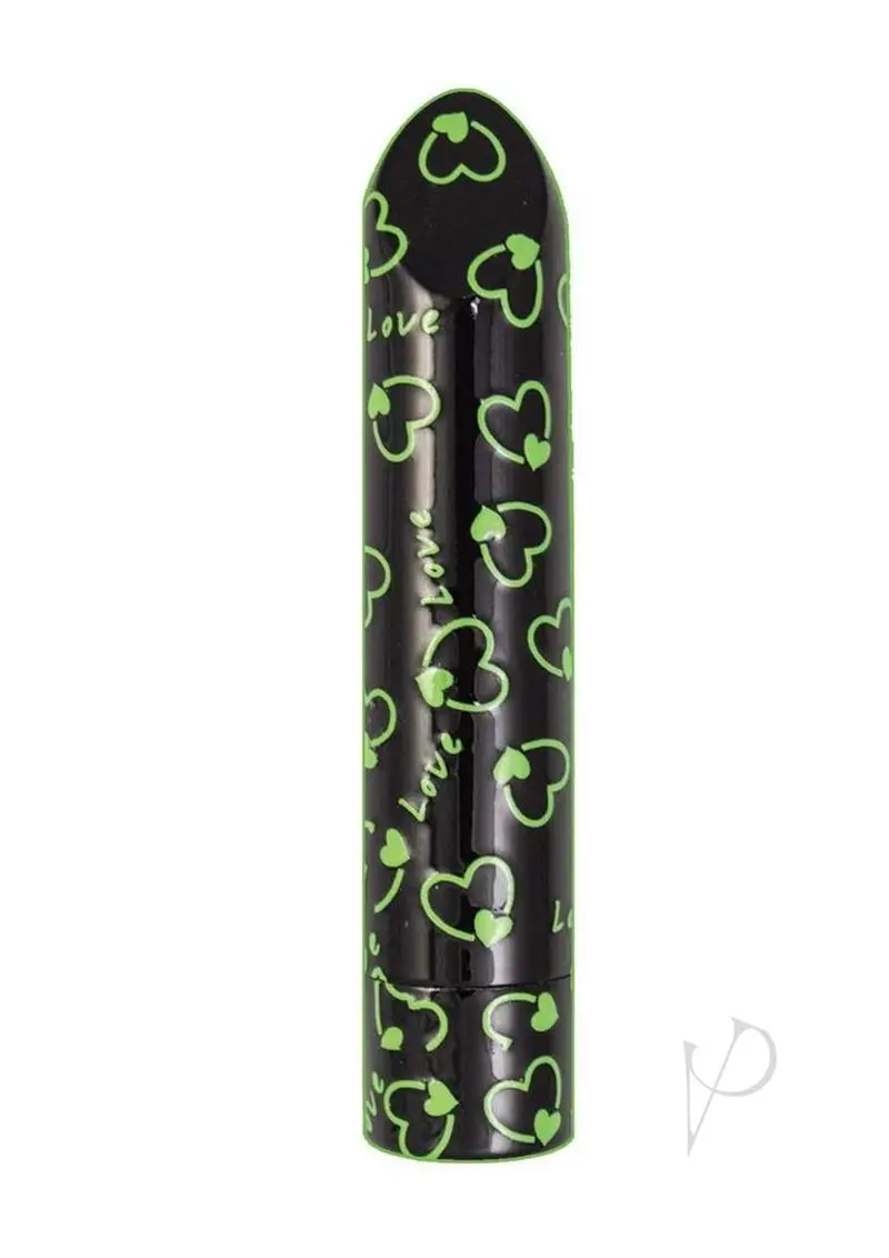Glow Vibes Sweet Heart Black/Green - Image 2