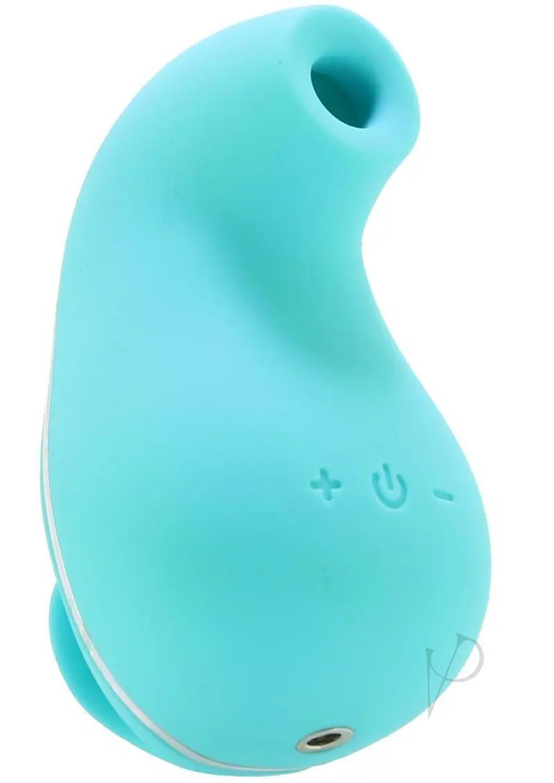 VeDO Suki Rechargeable Vibrating Sucker - Tease Me Turqouise - Image 6