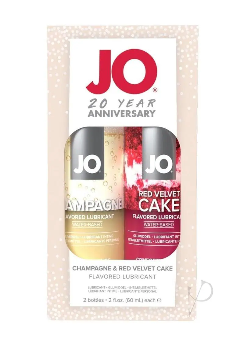 JO Limited Edition 20 Anniversary Gift Set - Champagne 2oz/Red Velvet Cake 2oz - Featured Image