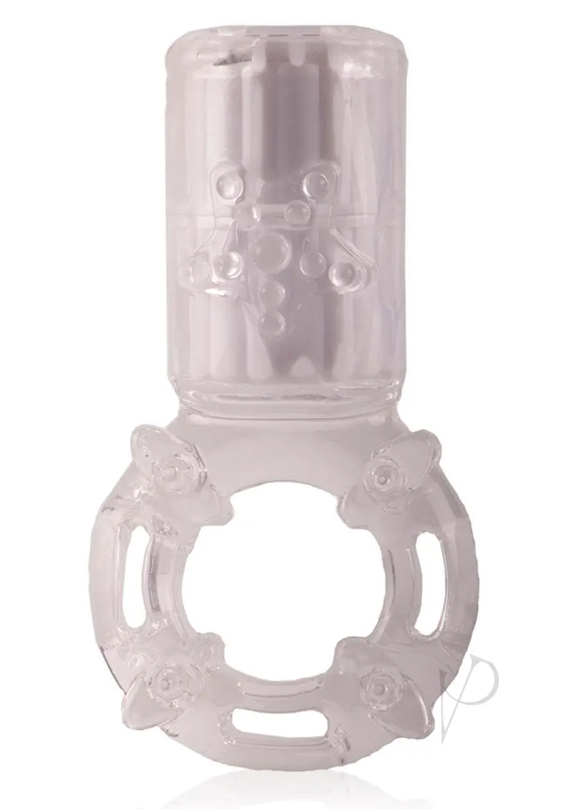 Screaming O Big OMG Vibrator Ring - Clear - Image 5