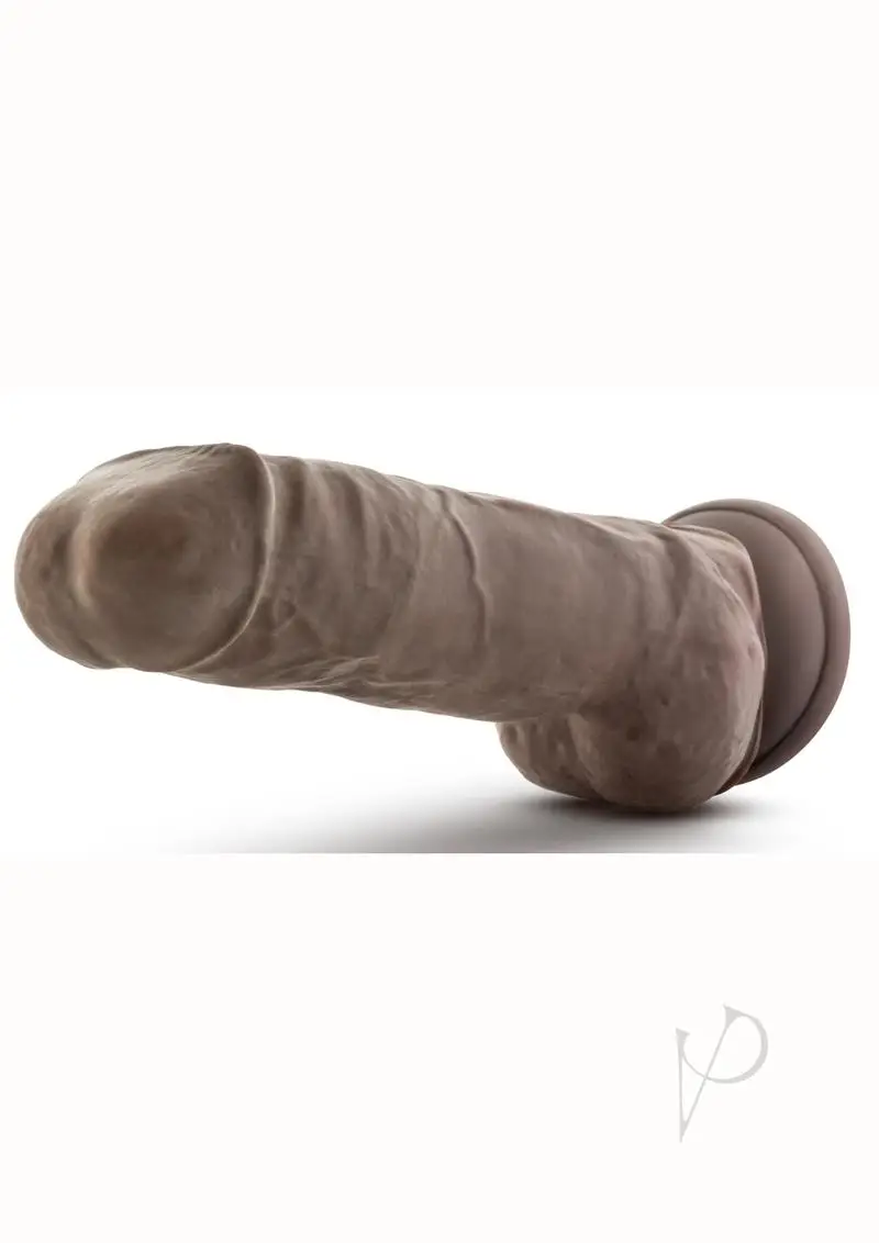 Au Naturel Big Boy Chocolate Harness Compatible Suction Cup 10 - Image 2
