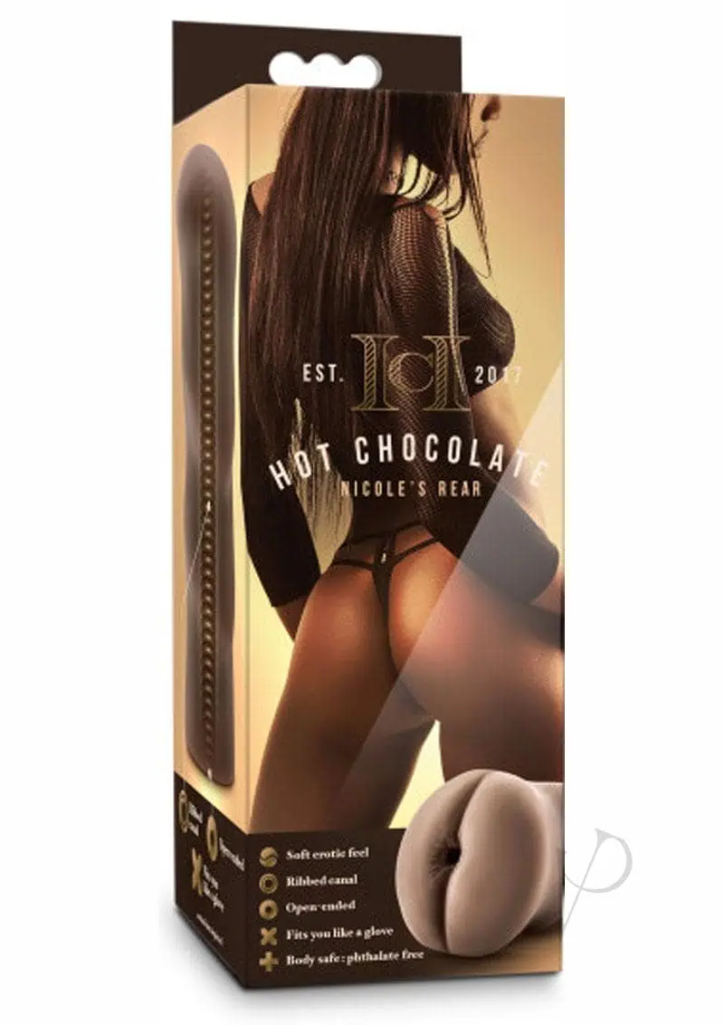 Blush Hot Chocolate Nicole's Rear Stroker - Chocolate - Image 4