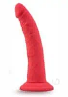 Ruse Jimmy Cerise Red Non Vibrating Dildo Silicone Suction Cup - Image 2