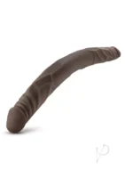 Dr Skin Double Dildo Chocolate 14 Inch - Image 2