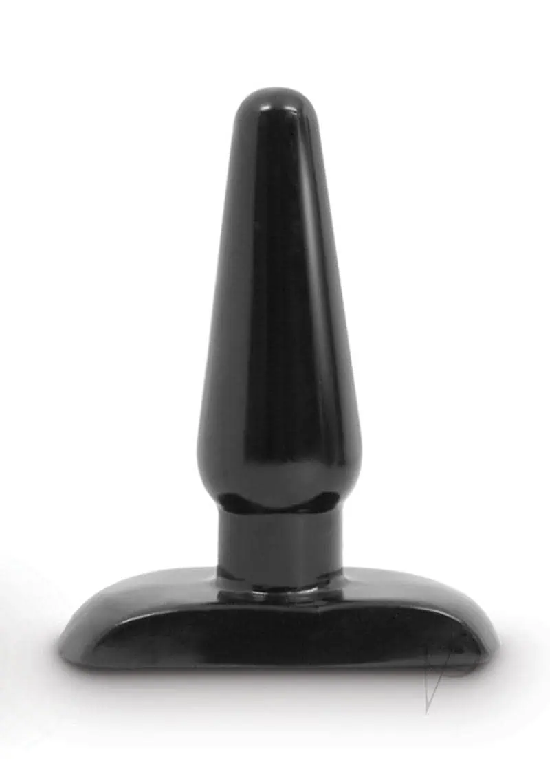 Blush Anal Adventures Basic Anal Plug - Small Black - Image 3