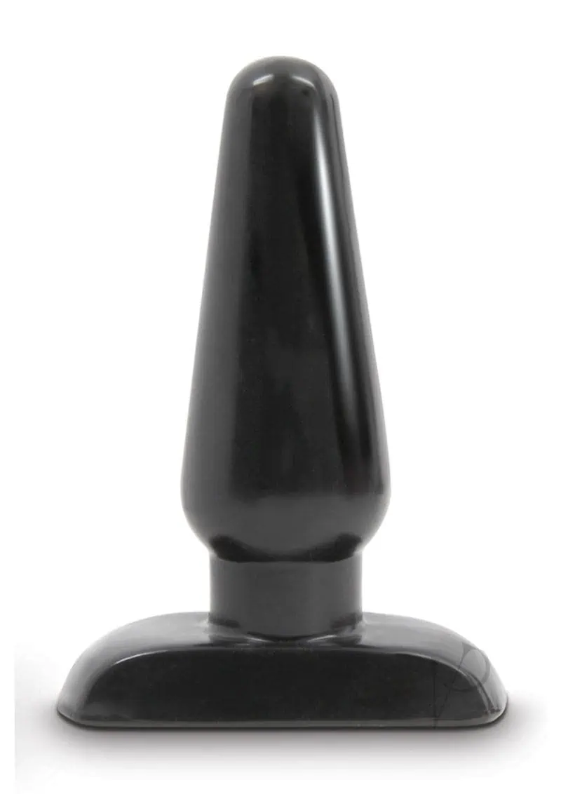 Blush Anal Adventures Basic Anal Plug - Medium Black - Image 3