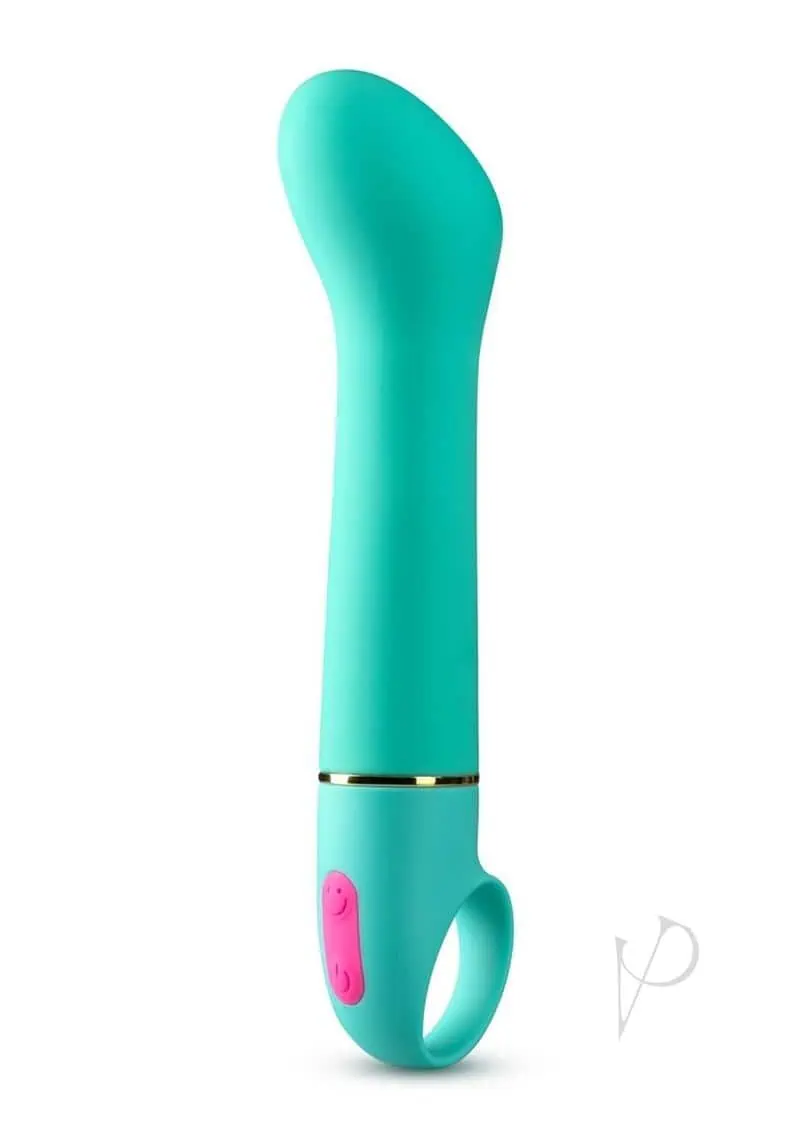 Aria Flirty AF Silicone Vibrator - Teal - Image 2