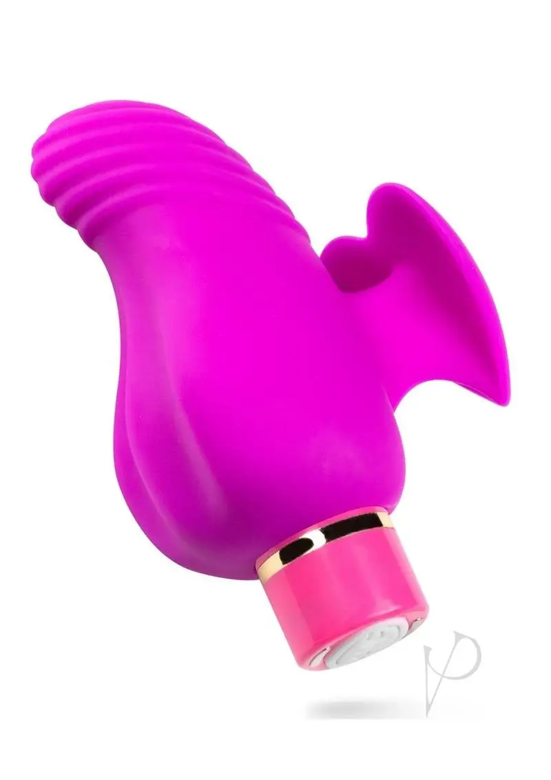 Aria Erotic AF Rechargeable Silicone Vibrator - Plum - Image 2