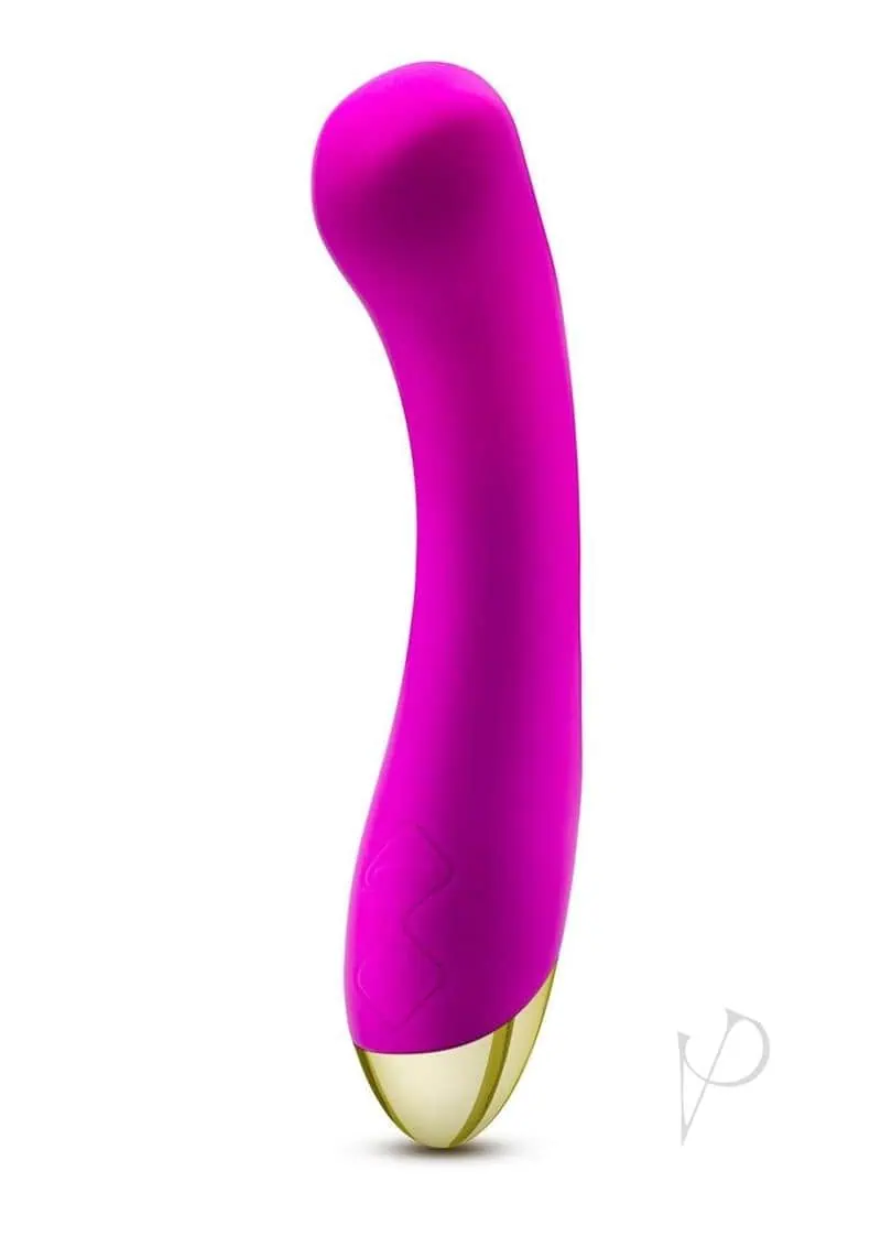 Aria Bangin` AF Rechargeable Silicone Vibrator - Purple - Image 2