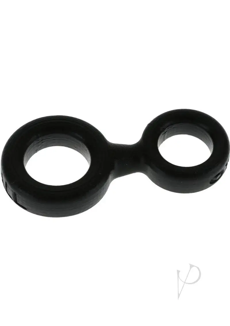 8 Ball Silicone Cock And Ball Ring Black - Image 2