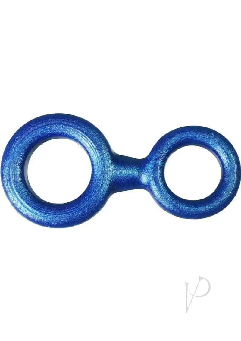 8 Ball Silicone Cock And Ball Ring Blueballs - Image 2