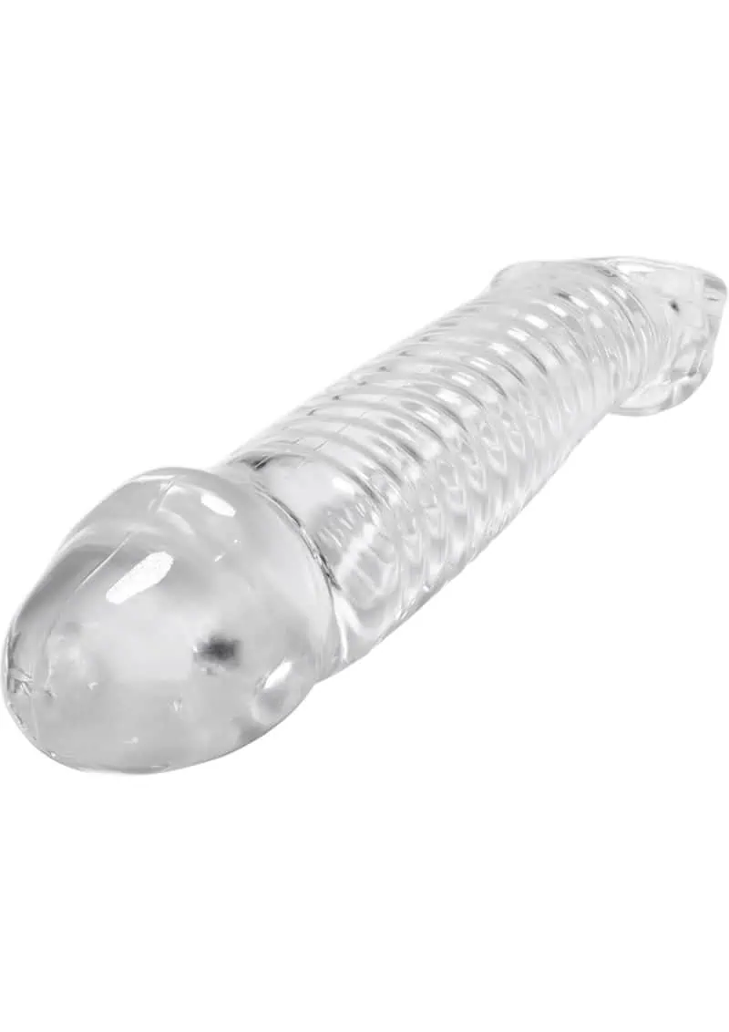 Oxballs Muscle Cock Sheath - Clear - Image 5