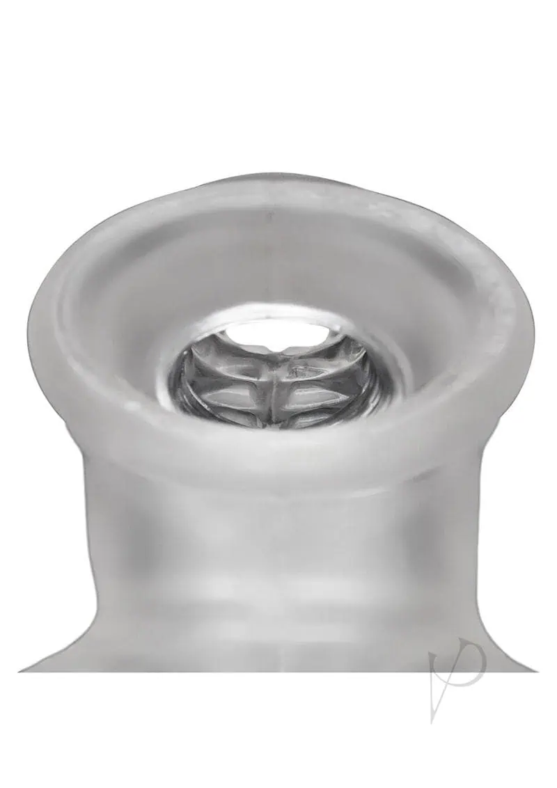 Oxballs Sackjack Wearable Jack Off Sheath - Clear Frost - Image 6