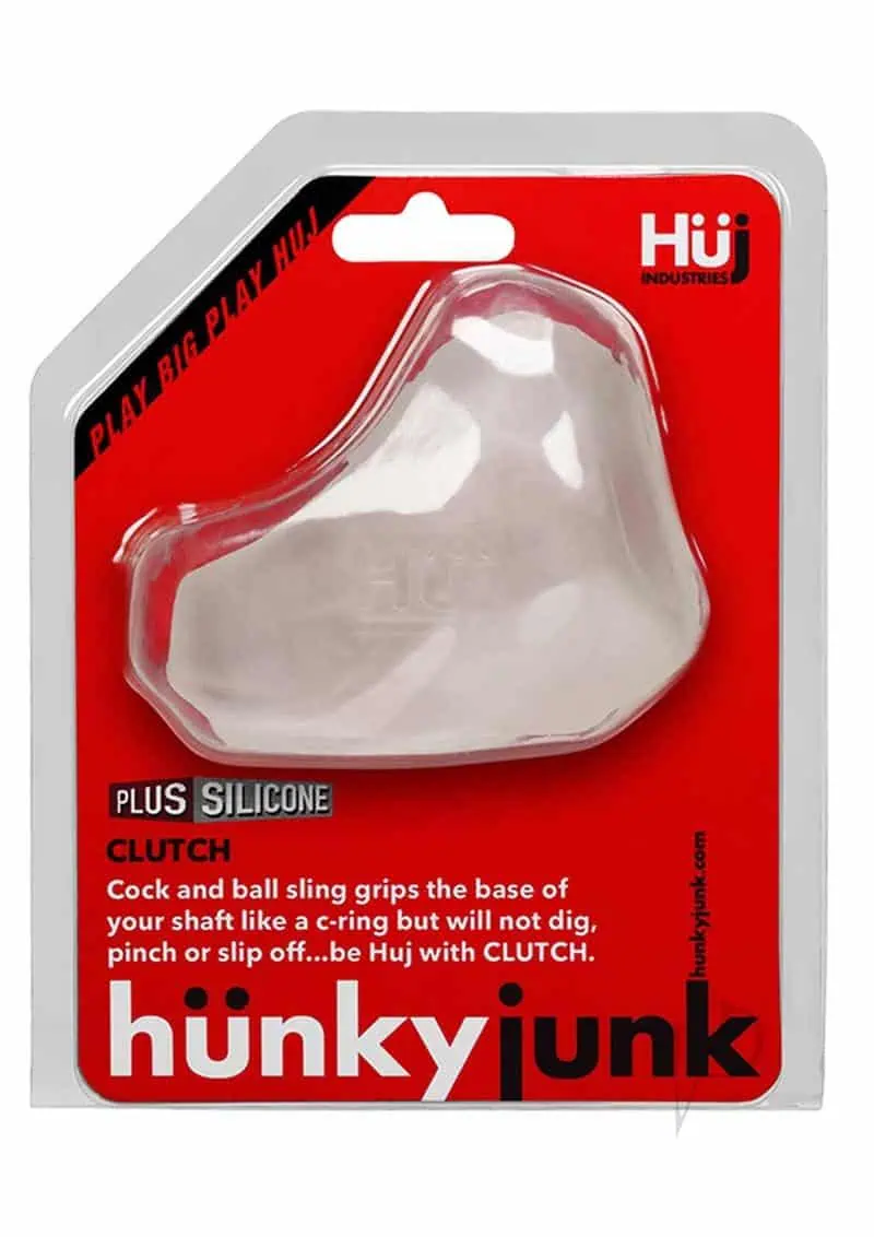 Hunky Junk Clutch Cock & Ball Sling - Ice - Image 5