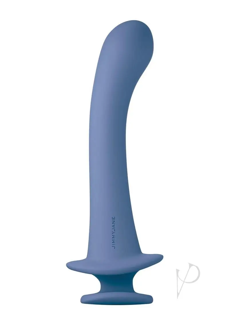 Jimmyjane Cyra Silicone Dildo Blue - Image 2