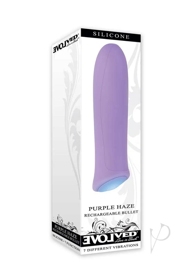 Evolved Purple Haze Rechargeable Bullet - Purple - Image 5
