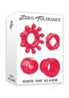 Zero Tolerance Ring the Alarm Cock Ring - Red - Image 1