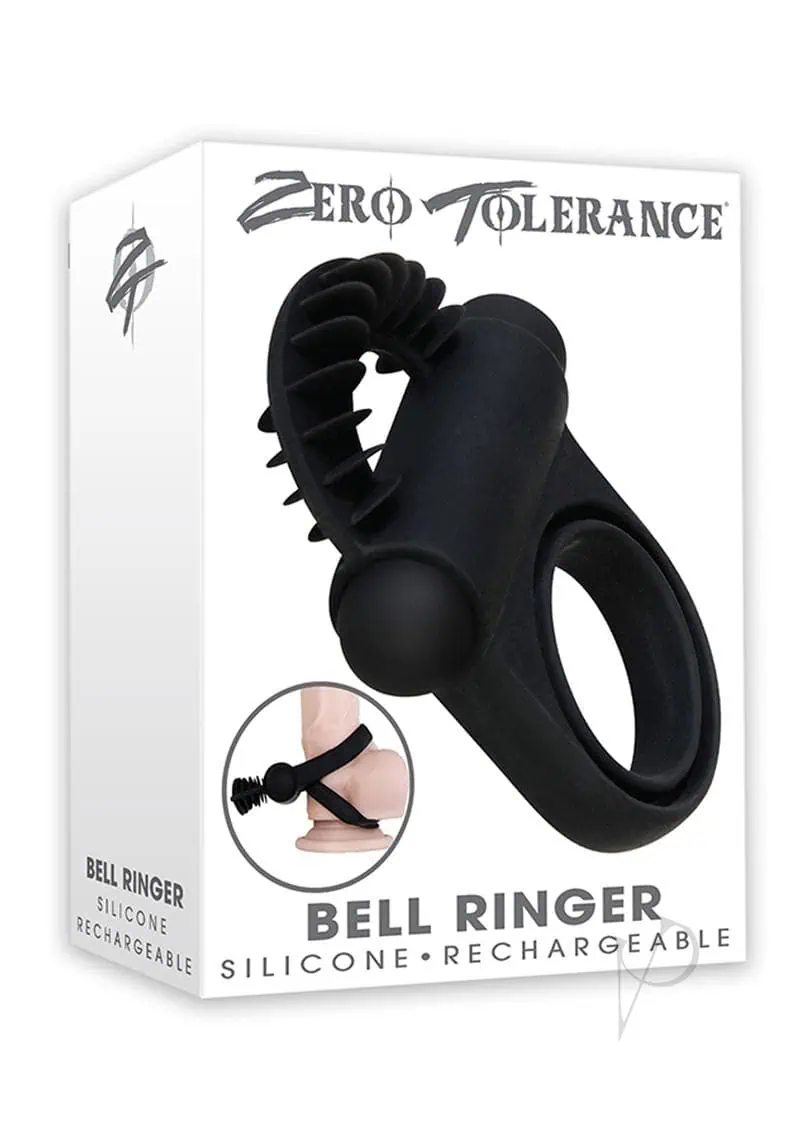 Zero Tolerance Bell Ringer Cock Ring - Black - Image 5