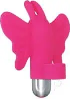 My Butterfly Multi Speed Finger Vibrator Silicone Waterproof Pink - Image 2