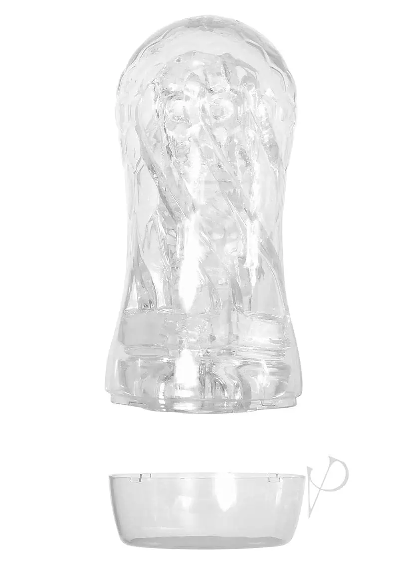 Zero Tolerance Swirl Stroker - Clear/Blue - Image 6