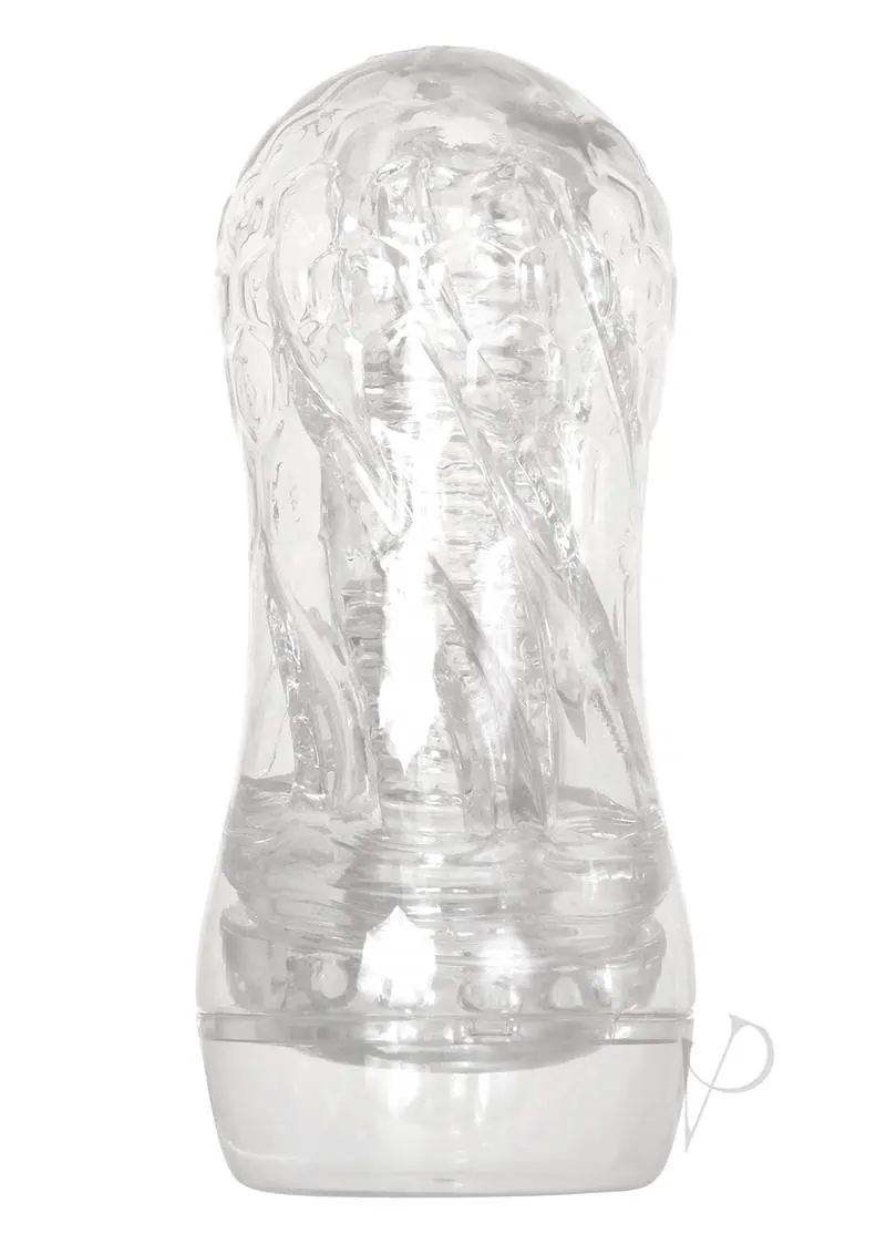 Zero Tolerance Twist Stroker - Clear/Orange - Image 6