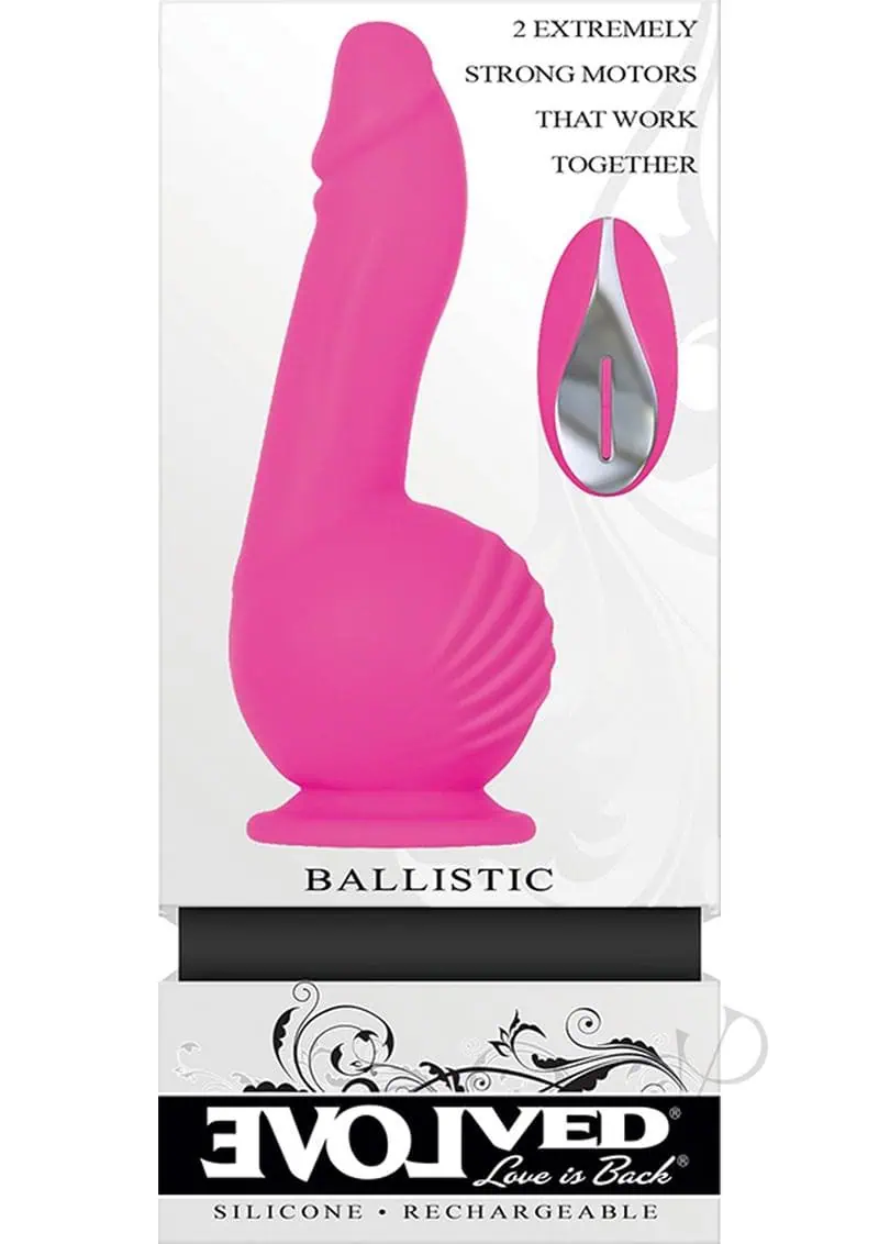 Evolved Ballistic Dildo - Pink - Image 5