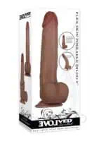 Flexskin Poseable Dildo 9 Dark - Image 1