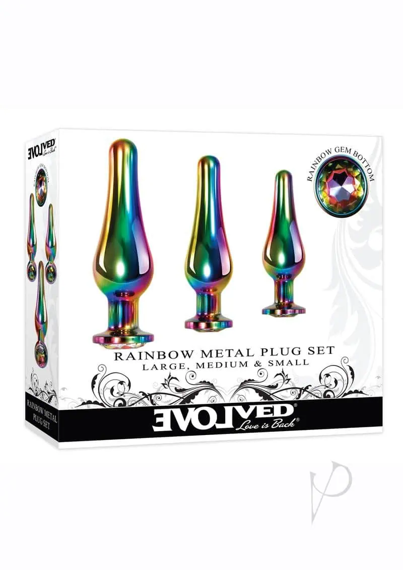 Evolved Rainbow Metal Plug set - Image 5
