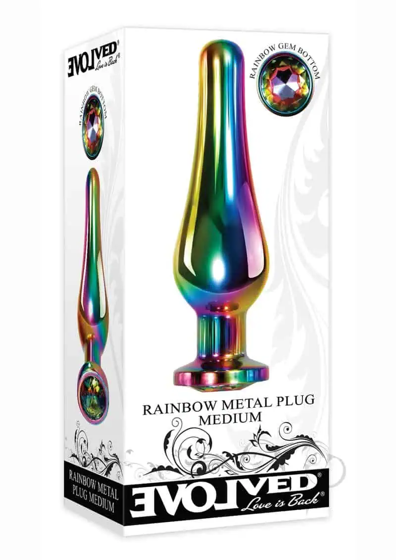 Evolved Rainbow Metal Plug - Medium - Image 5