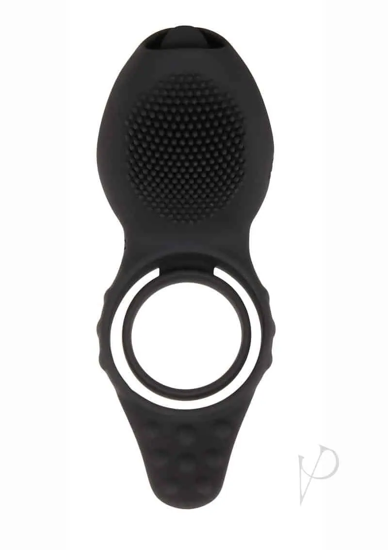 Zero Tolerance Mr. Flicker Vibrating Cock Ring - Black - Image 6