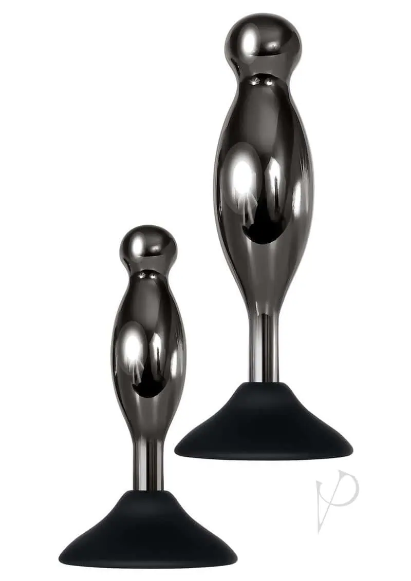 Evolved Joy Sticks 2 pc Plug Set - Black/Chrome - Image 6
