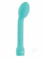 Adam & Eve G-Gasm Delight Rechargeable Silicone G Spot Vibe - Teal - Image 6