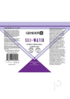 Gender X Sili-water 2 oz Lubricant - Image 2