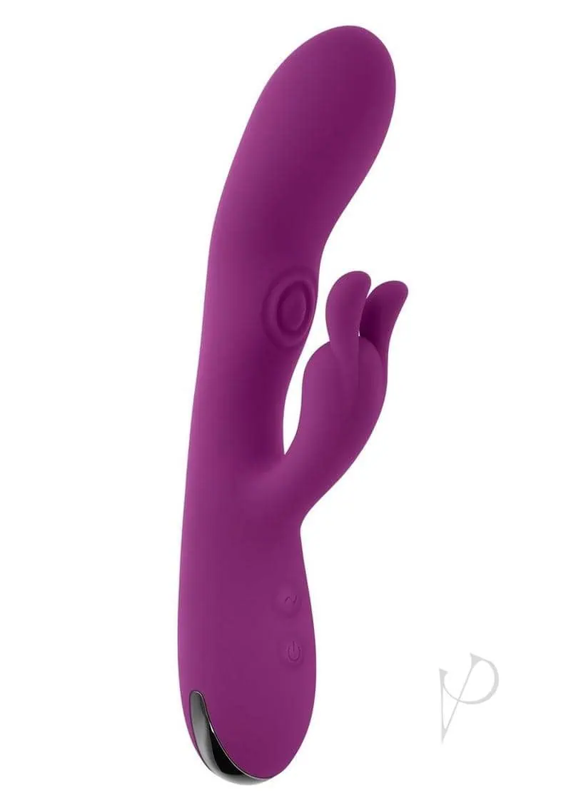 Playboy Busy Bunny Rechargeable Silicone Rabbit Vibrator - Image 2