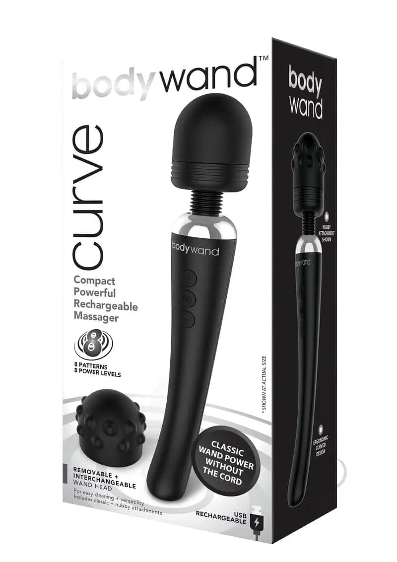 XGen Bodywand Curve Rechargeable - Black - Image 3