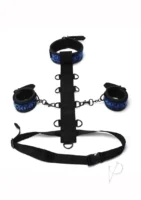 Whipsmart Body Harn Restraint 3pc Blue - Image 2