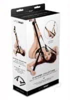 Whipsmart Deluxe Sex Sling Ankle Black - Image 1