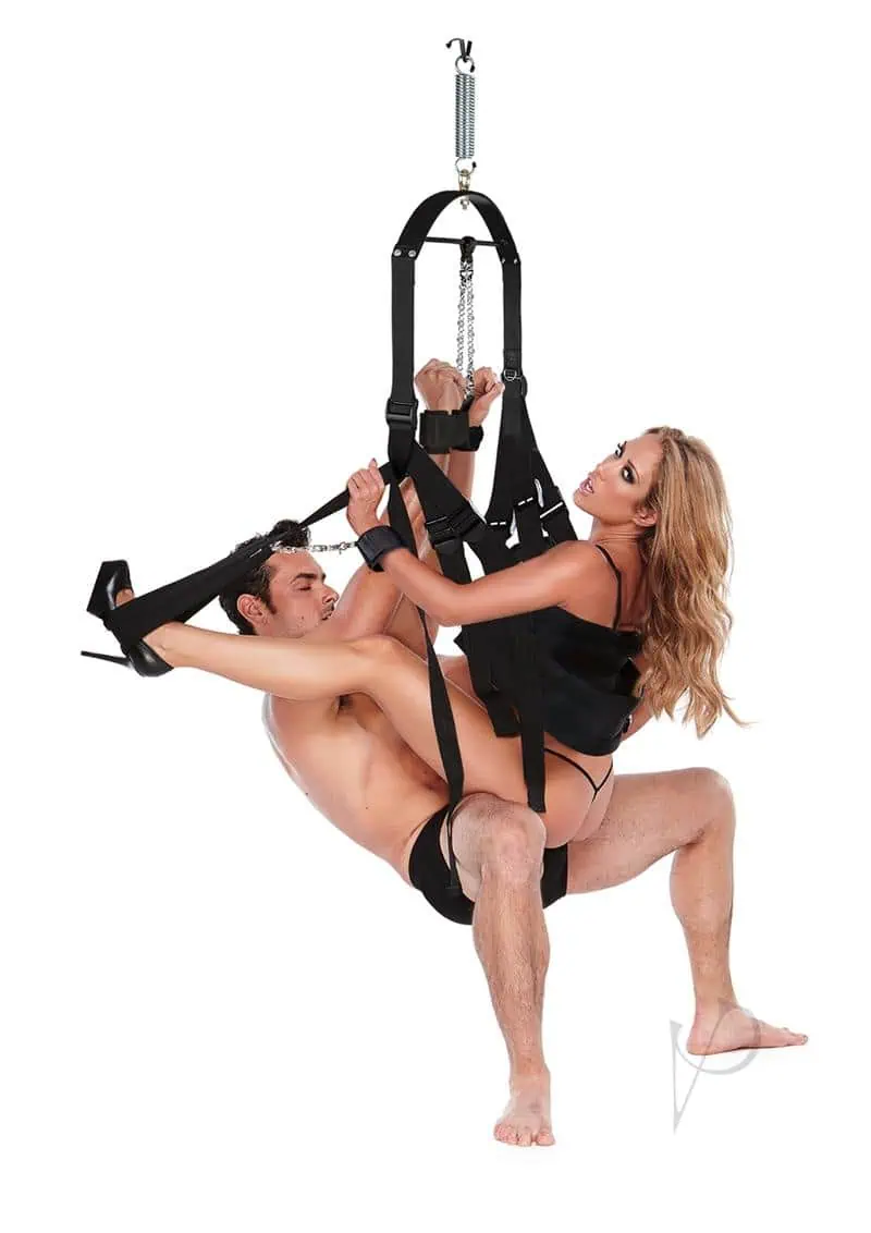 Whipsmart Bondage Pleasure Swing Black - Image 2