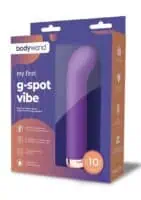 Bodywand My First G-Spot Vibe Silicone Rechargeable Vibrator - Purple - Image 1