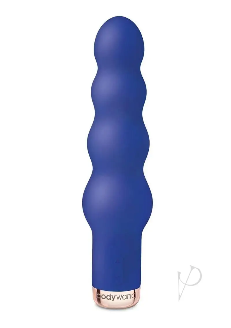 Bodywand My First Ripple Vibe Silicone Rechargeable Vibrator - Blue - Image 2