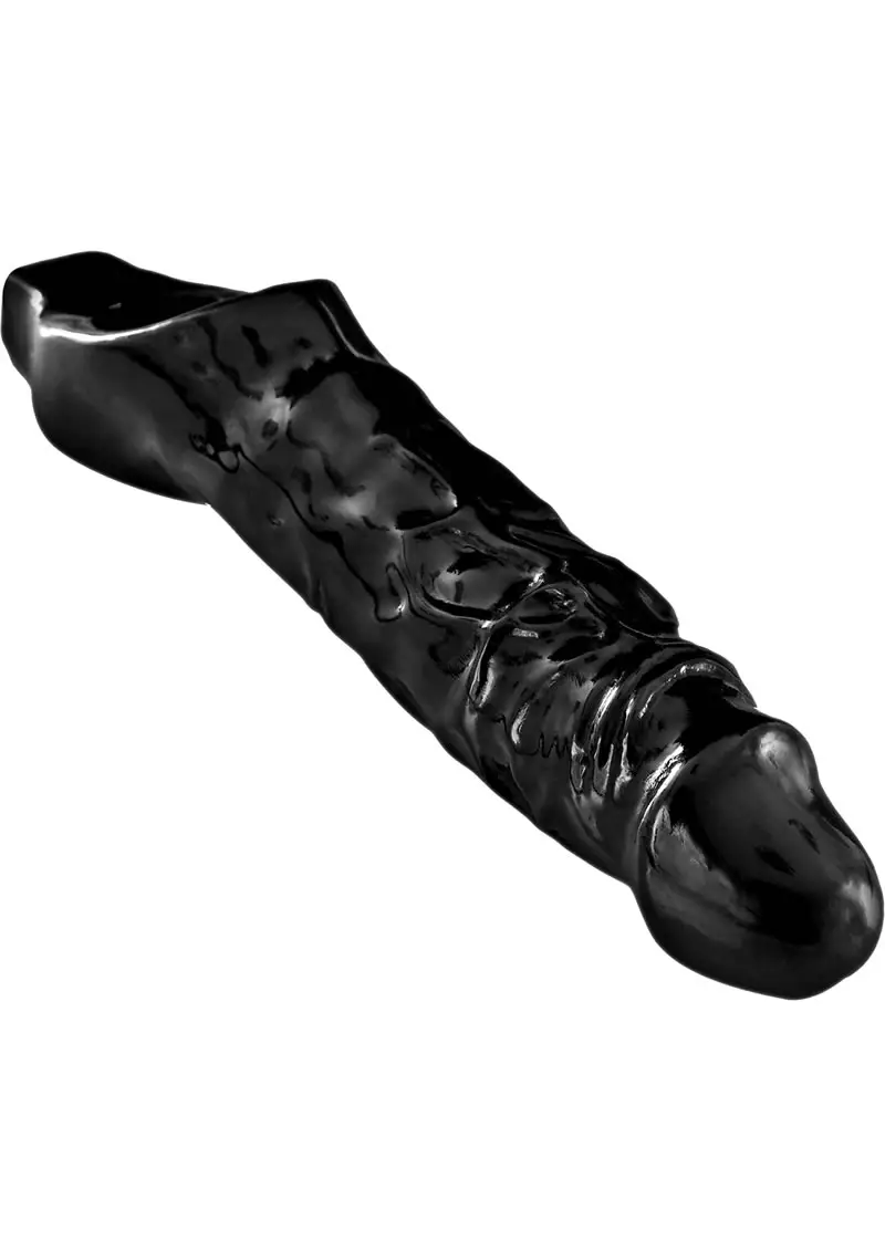 Master Series Mamba Cock Sheath - Black - Image 2