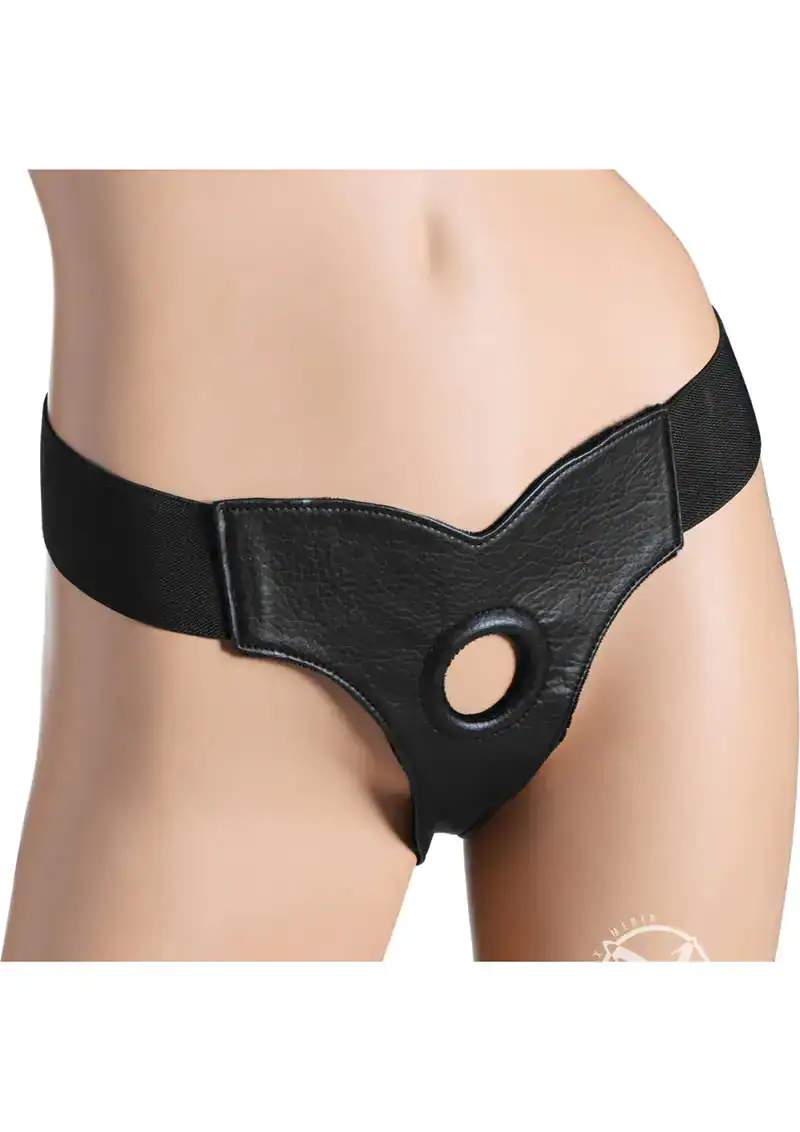 Strap U Bella Velvet Lined Strap On Harness Black - Image 2