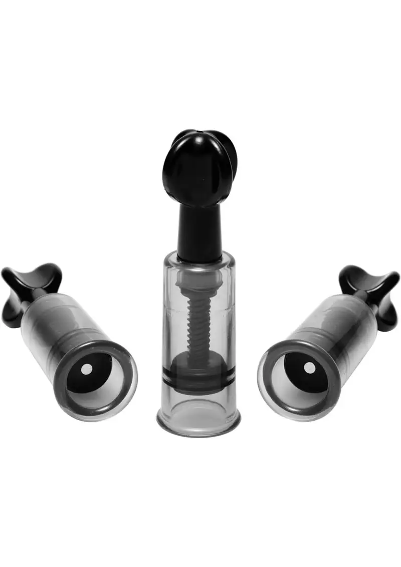 Master Series Fusion Triple Suckers - Black - Image 2