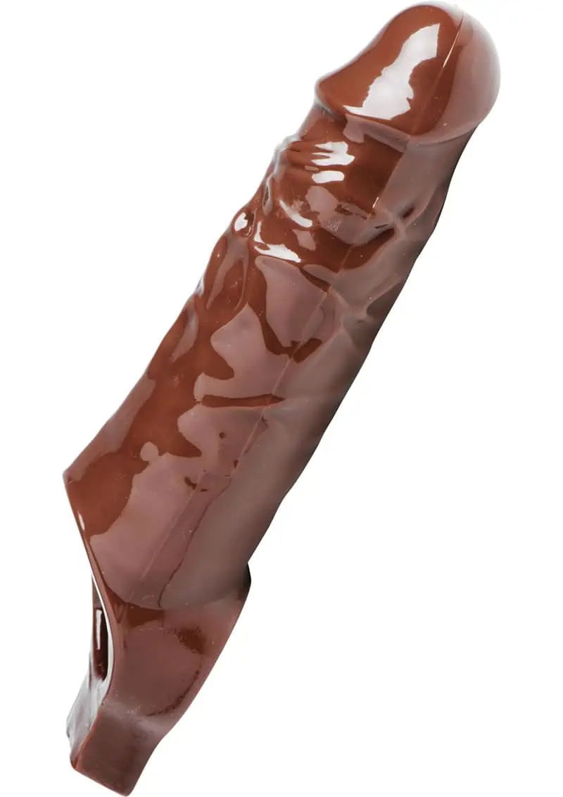 Size Matters Really Ample Penis Enhancer Brown 6 Inch - Image 2