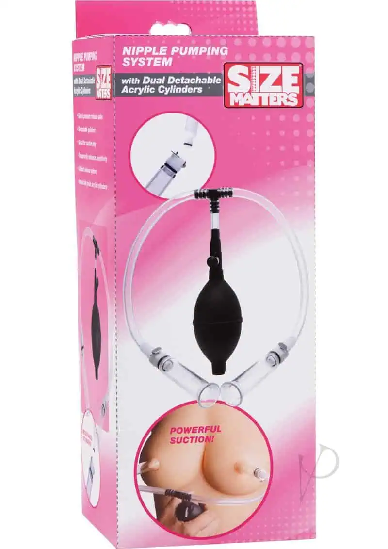 Size Matters Nipple Pumping System w/Dual Cylinders - Image 5
