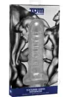 Tom of Finland Textured Girth Enhancer - Clear - Image 4