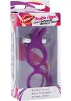 Frisky Throbbing Hopper Cock And Ball Ring With Vibrating Clit Stimulation Silicone Purple - Image 1