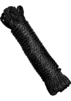 Strict Bondage Rope 30 ft - Black - Image 5
