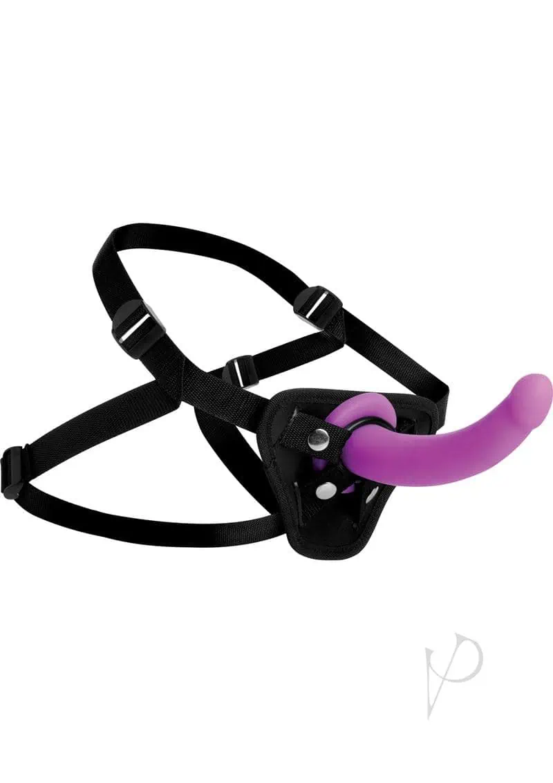Strap U Navigator Silicone G Spot Dildo w/Harness - Image 6