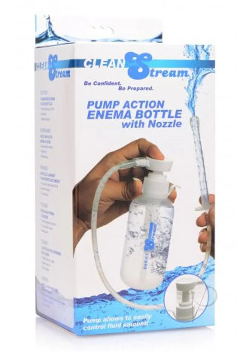 Cleanstream Pump Action Enema Bottle w/Nozzle - Image 4